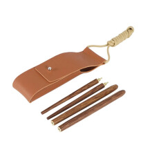 Wooden Chopsticks Reusable Detachable with Case Smooth Polished for Travel Camping Picnic