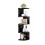5 Tier Floating Corner Shelves Storage Display Shelf Units Wall Mount 2