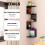 5 Tier Floating Corner Shelves Storage Display Shelf Units Wall Mount 7