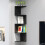 5 Tier Floating Corner Shelves Storage Display Shelf Units Wall Mount 12