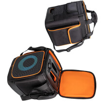 Portable Power Station Bag with Quick Charging Access, Oxford Fabric Carry Case for 2 Units