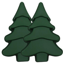 2Pcs Large 3D Christmas Tree Silicone Molds for Cake Chocolate Soap, NonStick Easy Release