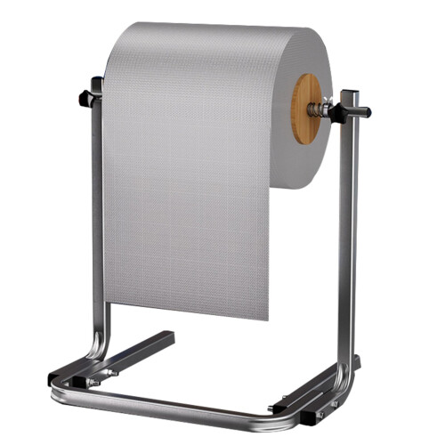 Adjustable Bubble Wrap Dispenser Stand for Packing and  with Durable SpaceSaving Frame