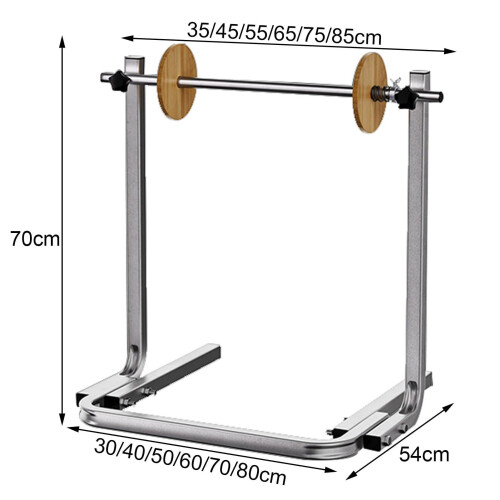Adjustable Bubble Wrap Dispenser Stand for Packing and  with Durable SpaceSaving Frame 2