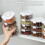 Spice Storage Container with Airtight SideLocking Lid, Clear 5Compartment Stackable Organizer for Kitchen Herbs and Snacks 5