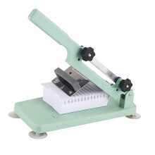 Frozen Meat Slicer Manual Stainless Steel Thickness Adjustable Beef Mutton Cutter for Hotpot BBQ