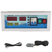 User Friendly 4 Screen Display, Anti Interference Temperature and Humidity Thermostat with 6 Modes, Microcomputer Automatic Intelligent Temperature
