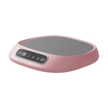 Coffee Mug Warmer with Smart Touch Control and Waterproof Plate for Desk or Office, Pink