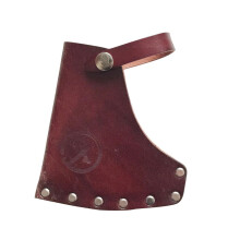 Leather Axe Sheath with Adjustable Fit, Durable Blade Guard for Hatchets and Outdoor Work