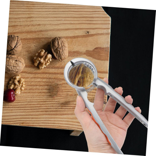 Heavy Duty Nut Cracker with Ergonomic NonSlip Handle for Walnuts Pecans Almonds Hazelnuts 2