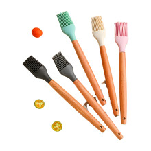 Silicone Basting Brush Set 5 Pack Heat Resistant for Cooking Baking BBQ Grill Dishwasher Safe
