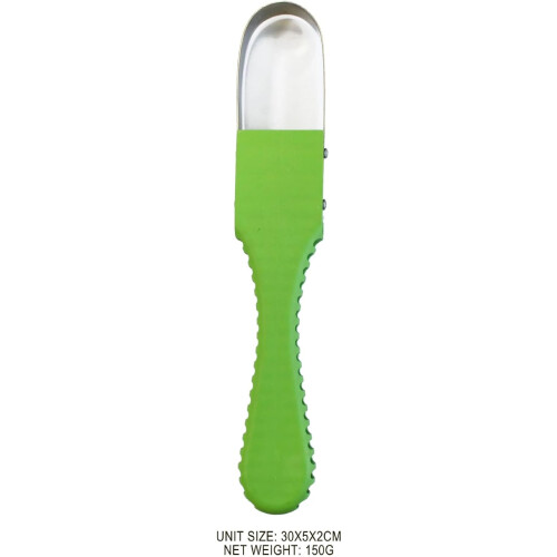 Weeding Tool with Ergonomic Plastic Handle, Durable Garden Weeder for Deep Root Removal, Brick Red 2