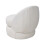 Living And Home Chic Upholstered Swivel Chair 3