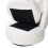 Living And Home Chic Upholstered Swivel Chair 5
