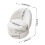Living And Home Chic Upholstered Swivel Chair 6