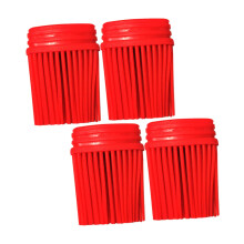 4PCS Heat Resistant Silicone Basting Brush Heads Refill for BBQ Grilling and Baking