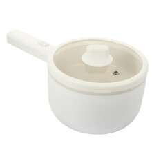 Electric Skillet with Adjustable Temperature Control, Non Stick Rapid Heating Pot for Dorm Cooking
