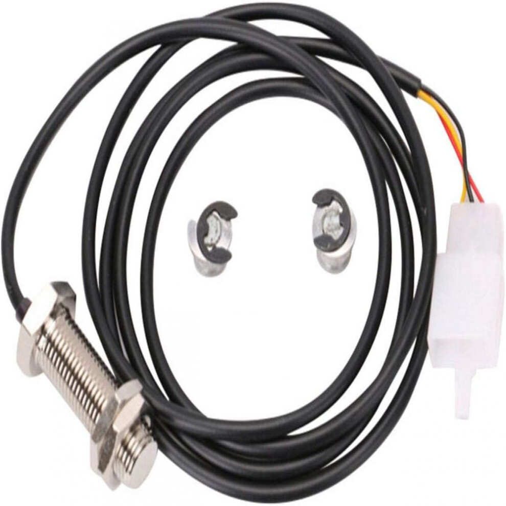 Motorcycle Tachometer Sensor Cable, Universal Fit Speedometer Tachometer Replacement Kit With Magnetic Technology, Durable Cable Construction For 9165521327195