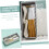 Kitchen Utensil Organizer with Double Drainable Cutlery Storage Box for Compact Kitchen Drawers 2