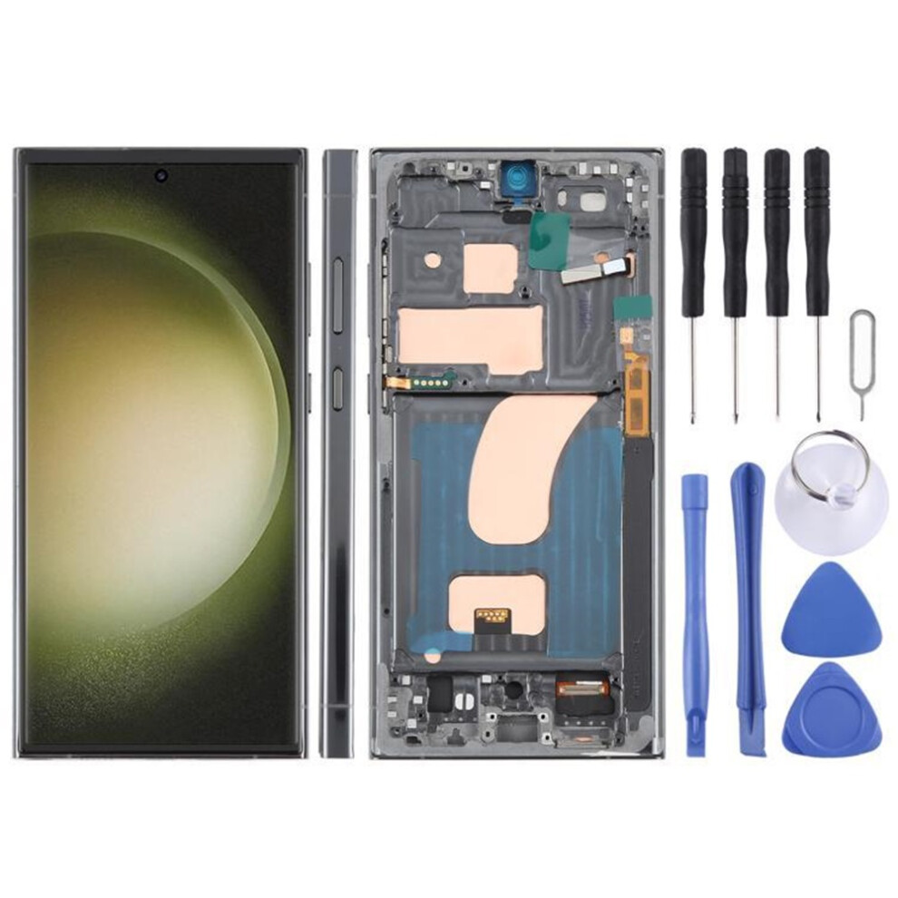(Green) For Galaxy S23 Ultra 6.72 Inch Tft Lcd With Frame Green 6931449732457
