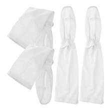 2 Pairs Sun Protection Sleeve Arm Covers Sun-resistant Elastic Sleeves Eye Cloth