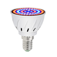Full Spectrum LED Plant Grow Light Bulb E14 60 LEDs 220V for Indoor Plants and Hydroponics
