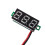 Mosiee 0.28-inch LED Minimun Digital Voltmeter DC2.5-40V reverse connection protection 7