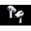 Bluetooth earphone ANC Function White 3