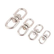 304 Stainless Steel Swivel Hook M5 Marine Anchor Connector, 360 Rotation, Rustproof Heavy Duty