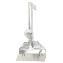 BBQ Grill Scraper Heavy Duty Stainless Steel Griddle Cleaning Tool with HeatResistant Long Handle