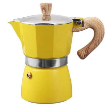 150ml 300ml Italian Aluminum Moka Pot Stovetop Espresso Maker for Cappuccino Latte Home Brewing