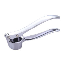 Stainless Steel Garlic Press and Crusher for Unpeeled Cloves, Ergonomic Grip, Dishwasher Safe