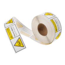 Heavy Duty Labels Roll with Bold Team Lift Alert, Strong Adhesive Caution Stickers for Moving Boxes