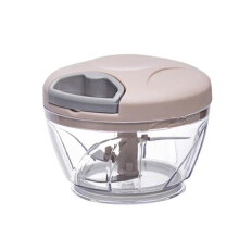 Garlic Chopper 500ML Manual Rotating Design with Sharp Blades for Kitchen Garlic and Onion