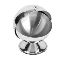 Stainless Steel Sugar Bowl with Lid and Spoon for Kitchen Spice Storage and Organization