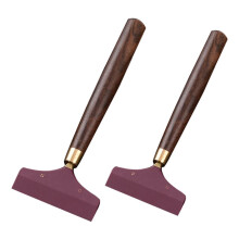 2pcs Silicone Tea Tray Scraper Cleaner with Nonslip Grip, Compact Size Easy to Clean for Kitchen