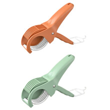 Stainless Steel Vegetable Slicer 5in1 Multi Food Cutter with RustResistant Blades for Easy Meal Prep