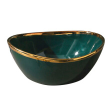 Ceramic Mixing Bowl with Elegant HeatResistant Design for Salad, Fruit, Soup and Kitchen Serving