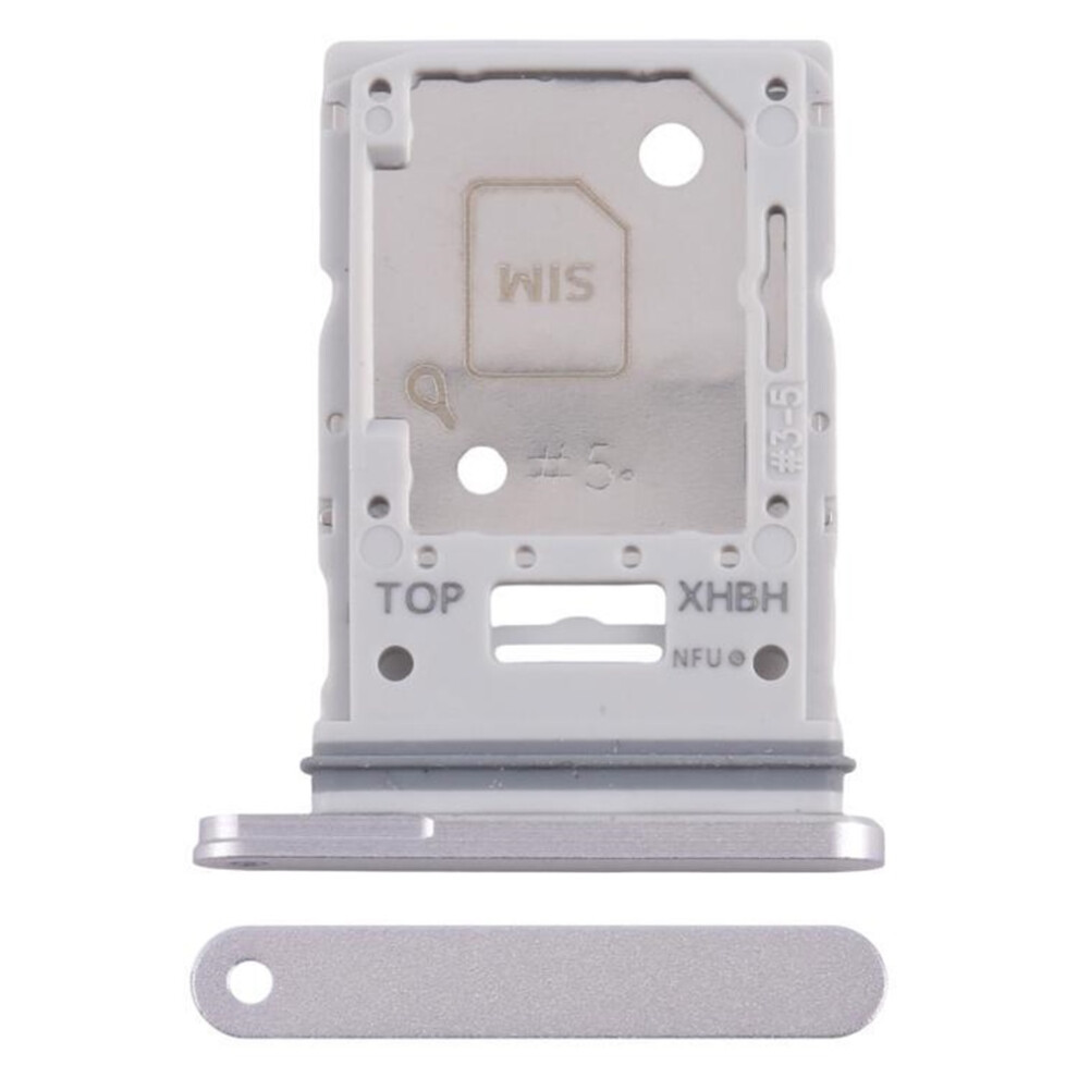 (Silver) For Samsung Galxy Tab S10+ / S10 Ultra Sim+Micro Sd Card Tray Silver 6931449732518