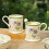 Ceramic Dinnerware Set Microwave Dishwasher Safe Minimalist Rice Bowls Scratch Resistant 2