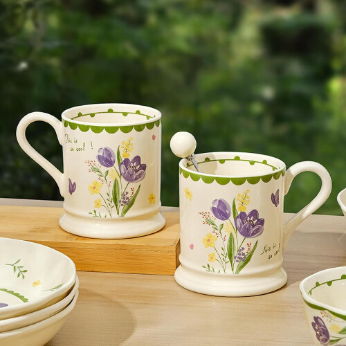 Ceramic Dinnerware Set Microwave Dishwasher Safe Minimalist Rice Bowls Scratch Resistant 1
