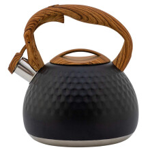 Stainless Steel Whistling Kettle 2.8L for Gas and Induction Hob with Cool Touch Handle