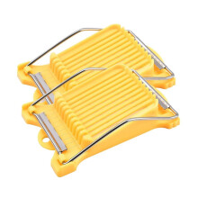 Stainless Steel MultiFunction Food Slicer for Egg Meat Cheese Fruit, Compact Kitchen Gadget 2PCS