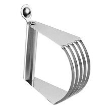 Pastry Cutter and Dough Blender Stainless Steel Baking Tool with Ergonomic Comfort Grip