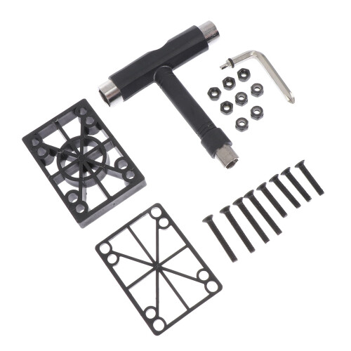 Skateboard Accessories Spacers Spanner Skateboards Fixing Tool Gasket Maintain Props Practical Use Repairing