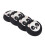4pcs Thumb Grips Multipurpose Replacement Silicone Thumb Grip Caps for PS5 Controller Black 3