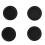 4pcs Thumb Grips Multipurpose Replacement Silicone Thumb Grip Caps for PS5 Controller Black 5