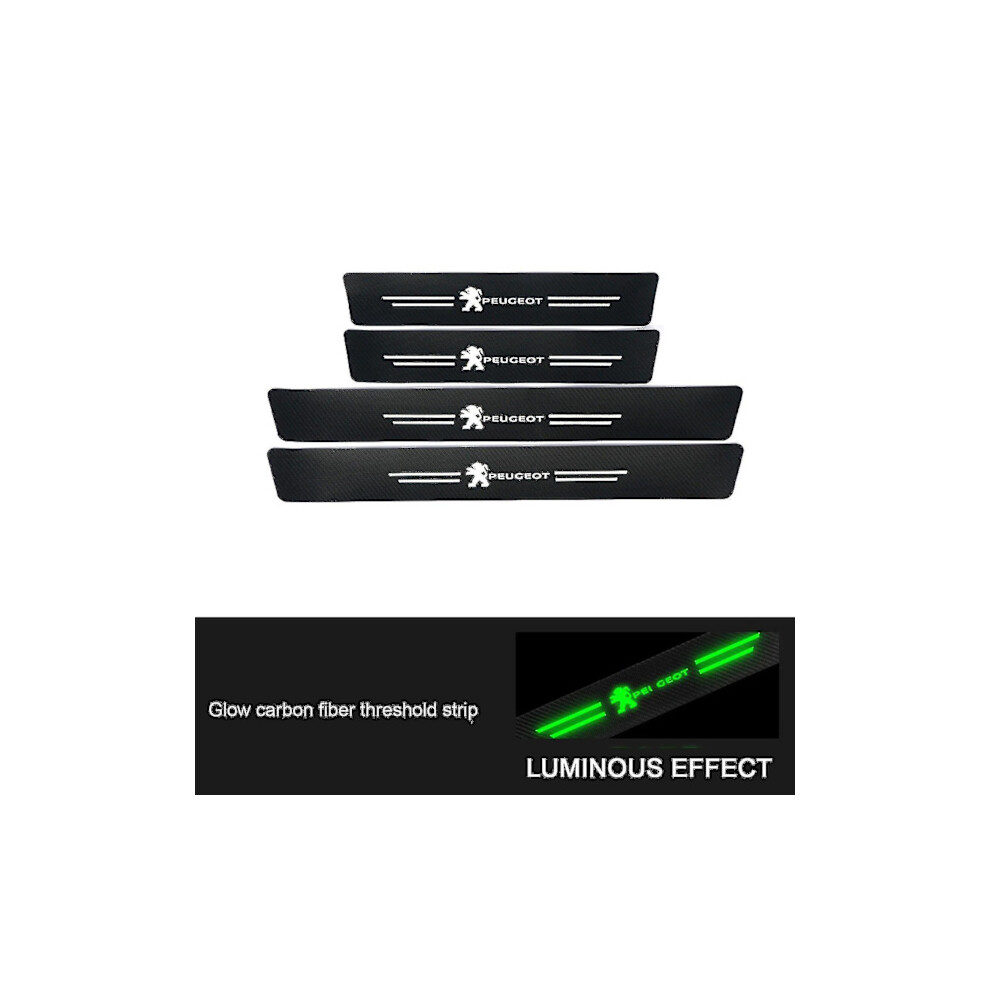 Auto Door Sill Protector Anti-Scratch Door Sill Protector For Vehicle Accessories_llk13 Beautiful 4Pcs 9377112322575