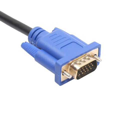 10 M DisplayPort to Adapter Computer Cables Gold Male VGA Head 1