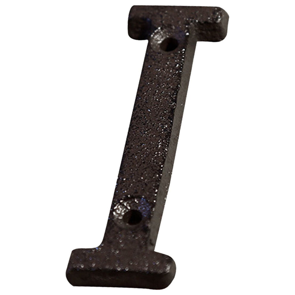 Xhlqcbl Clearance Sales Cheap Creative Alloy Wrought Iron Number Letter Creative Diy House Letter 9377112324395